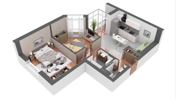 Топ ціна! Простора 2-кімнатна квартира в ЖК «Гранд Бурже», м. Буча - фото 1