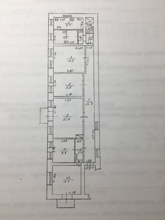 Центр ул.Еврейская комната 20м в коммуне 2- й эт- 10тыс у е - фото 1