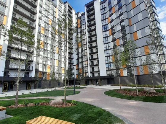 Без комісії, 2к квартира, під чистове оздоблення,  тепла підлога Вишневе