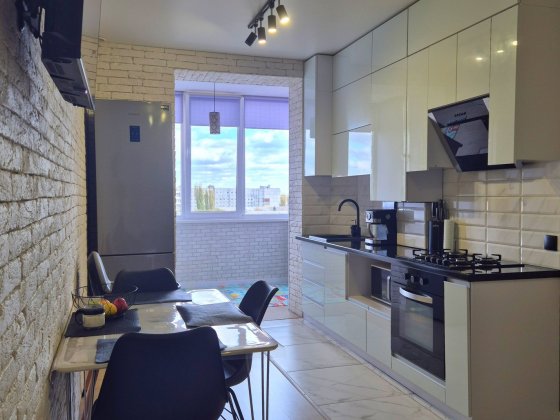 1 кімнатна квартира з ремонтом меблями і технікою Белая Церковь