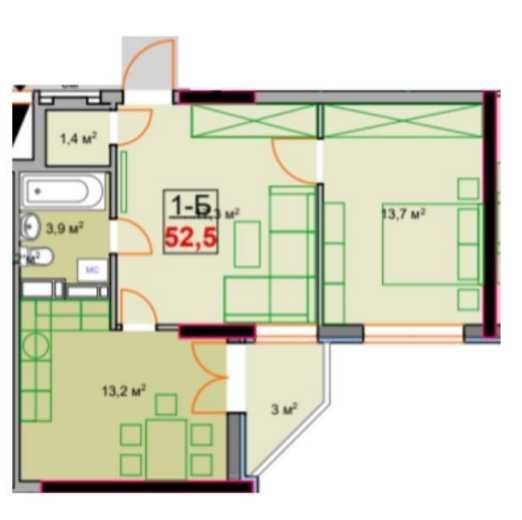 Ідеальна інвестиція 1-кімнатна квартира в новому ЖК ХХХ. Без комісії! - фото 1