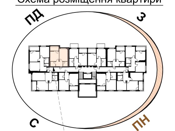Продаж 1-кімнатної квартири, новобудова ЖК TWINS RESIDENCE Біла Церква Белая Церковь