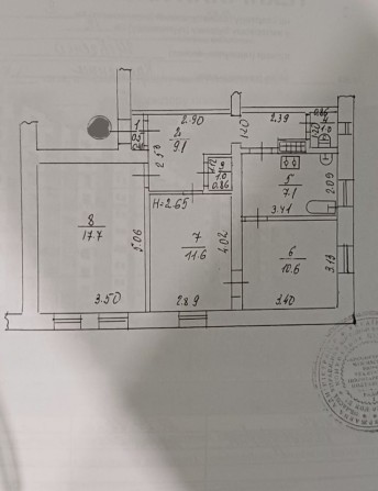 Продам 3 ком, Сталинка, Центр - фото 1
