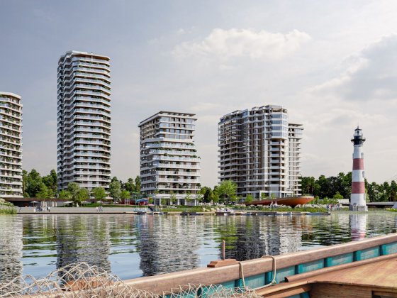 Однокімнатна квартира в Ірпені в ЖК Преміум класу River Port Ірпінь