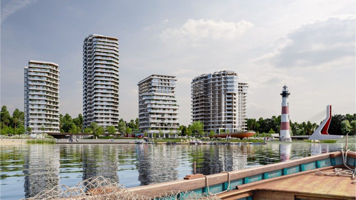 Однокімнатна квартира в Ірпені в ЖК Преміум класу River Port - фото 1