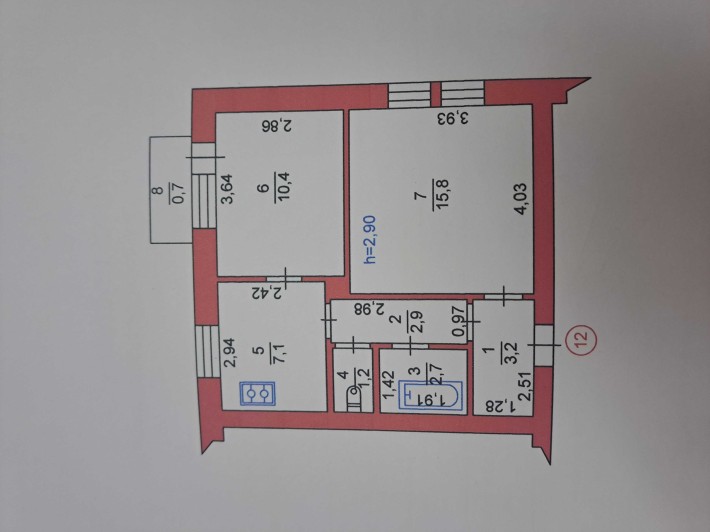 Продаж 2-кімнатної квартири під ремонт у затишному районі Луцька - фото 1