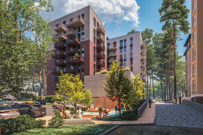 2-к. Квартира в Будинку з підземним паркінгом.47м2. + Розтермінування! - фото 1