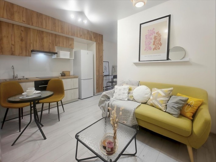 Однокімнатна квартира з ремонтом меблі/техніка, 1К ЖК Молодість ЄОселя - фото 1