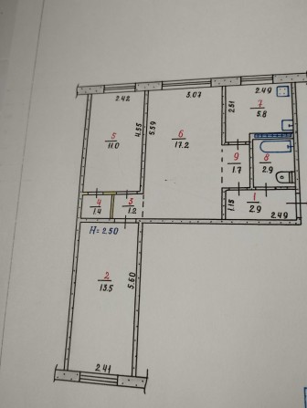 3-к квартира по Васякіна   (Будьоного) або обмін - фото 1
