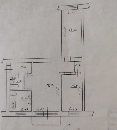Продам трёхкомнатную квартиру на Тесленко. - фото 1