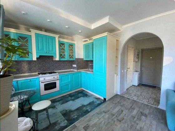 Річ Таун двокімнатна квартира з РЕМОНТОм та меблями Буча