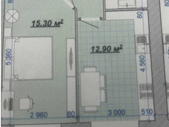 Пропонується до продажу 1-кімнатна квартира в ЖК Княгинин. Ивано-Франковск