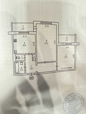 Квартира на Східному 2-3 - фото 1