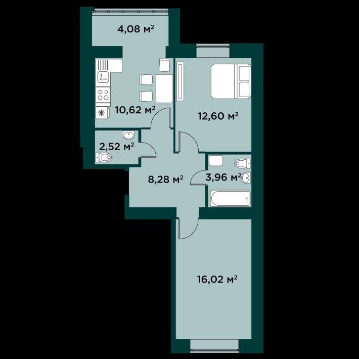 Двокімнатна від 17 400$ без здорожчання! - фото 1
