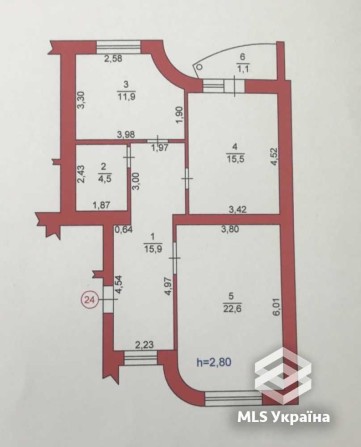 Продаж 2 кімнатна квартира 33й квартал - фото 1