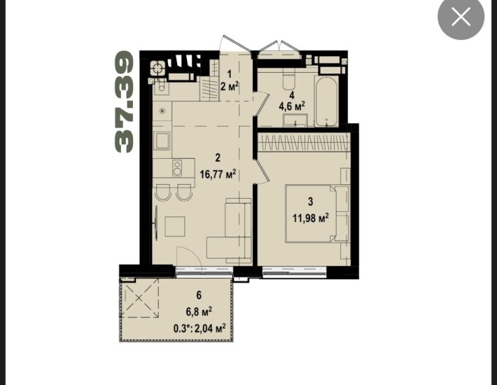 Продаж 1к.квартири ЖК Ютландія 3 - фото 1