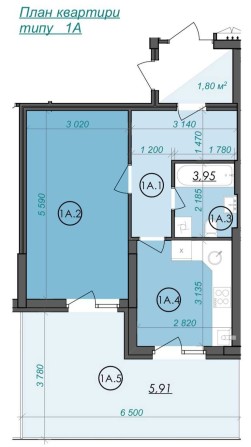 Продаж 1-км.кв з власною терасою у ЖК Panorama по вул.Зоряна, 2 - фото 1