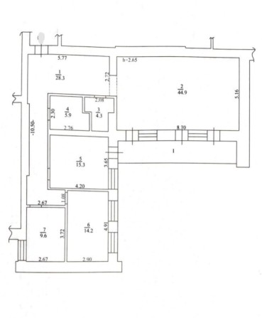 Продам 3 ком, Новострой Центр - фото 1