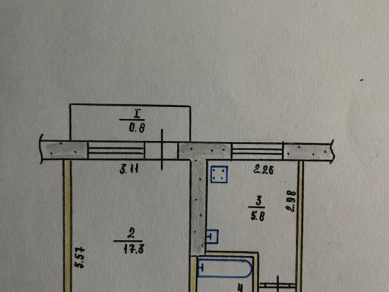 Продам 1-ну квартиру в Інгульці, Інгулецького району, Кривий Ріг Кривий Ріг