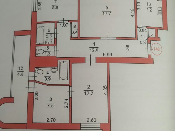 Продам 4кімн.квартиру на 1поверсі, або обміняю...розгляну всі варіанти Луцк