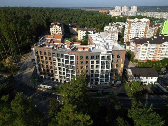 1-кімнатна! 39,2м2  Квартира з гардеробною в новому ЖК з видом на Ліс! Ирпень