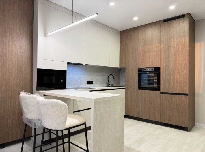 1-Кімнатна «На Щасливому» Сучасна! Стильна! Укомплектована квартира! - фото 1