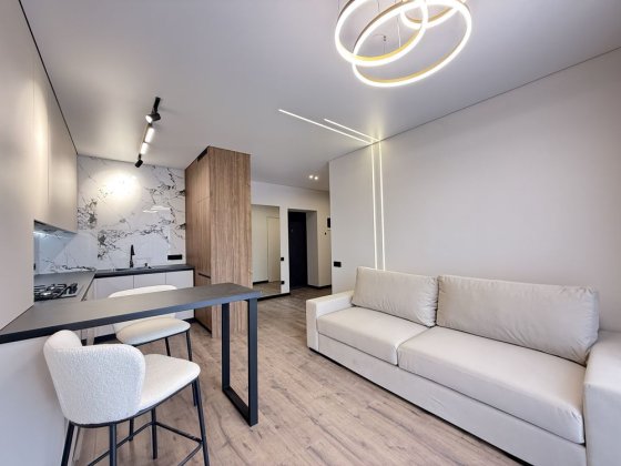 1-Кімнатна «На Щасливому» Нова, стильна! Гардеробна! 3-й поверх! Ровно