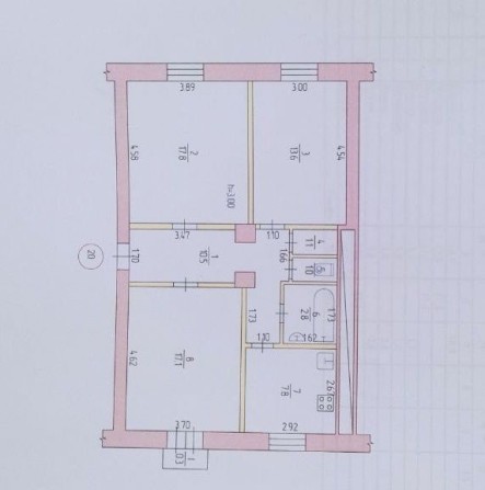 Продам Свою 3-х комнатную Сталенку! Югок! - фото 1