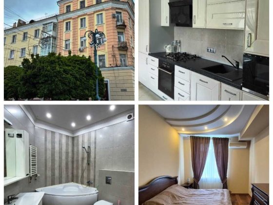 3кімн квартира з А/О і  євроремонтом в серці Сум, вул. Соборна Сумы