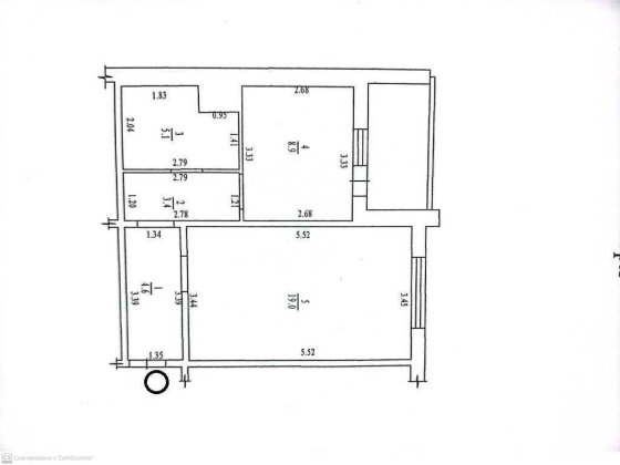 Продаж 1к квартири. Індив.опал. Новобудова. ремонт Шевчен. р-н. №14219 Полтава