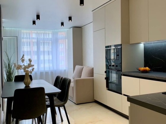 3 к .Нова стильна квартира з окремою кухнею-студіо  2 пов,74м2, Тернополь