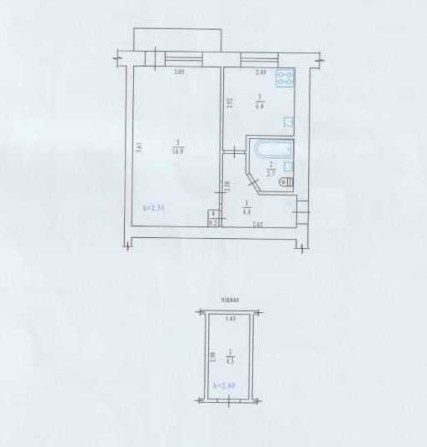 Однокімнатна квартира за вигідною ціною! - фото 1