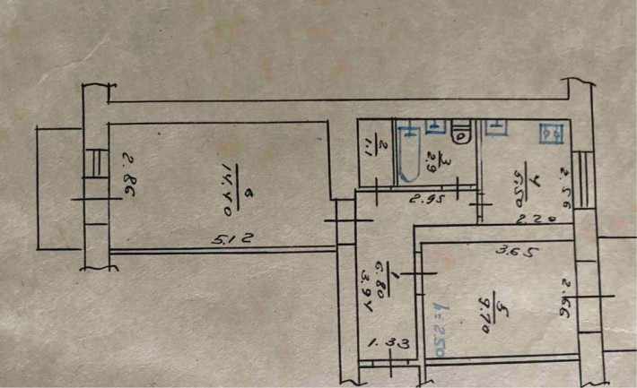Продаж 2К в цегляному будинку, р-н центр‼️ - фото 1