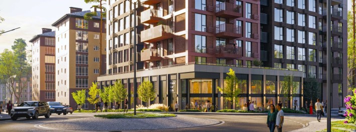 3-к.квартира з балконом в Новому ЖК з укриттям 53 м2!+Розтермінування - фото 1