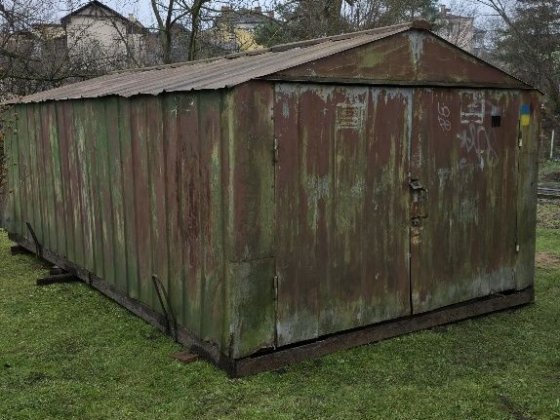 СРОЧНО!! Продам гараж металевий [великий] Дрогобыч