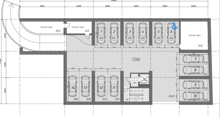 Продаж паркомісця в підземному паркінгу поблизу ТРЦ Lavina Mall - фото 1