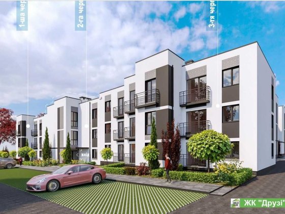 Продаж 1-к квартири в новобудові, індивідуальне газове опалення Ровно