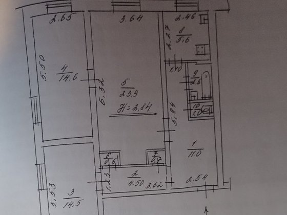 Продам 3х кімнатну квартиру на Первомайці Кривой Рог