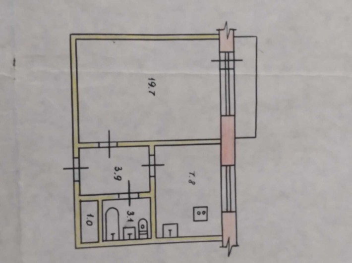1 кімнатна квартира на Інгульці, вул. Нєдєліна, біля Технікуму - фото 1