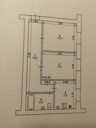 Продається квартира у Кривому розі - фото 1