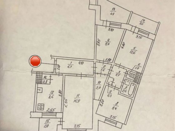 Продаж квартири в районі Бульвар Вечірній Кривой Рог