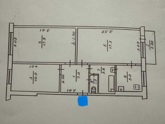 Продам 3к квартиру Холодноярської бригади (СКД) Топ локація!!! Суми