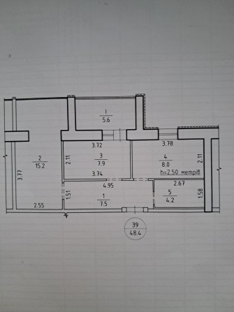 Продам 2х кімнатну квартиру в центрі міста - фото 1