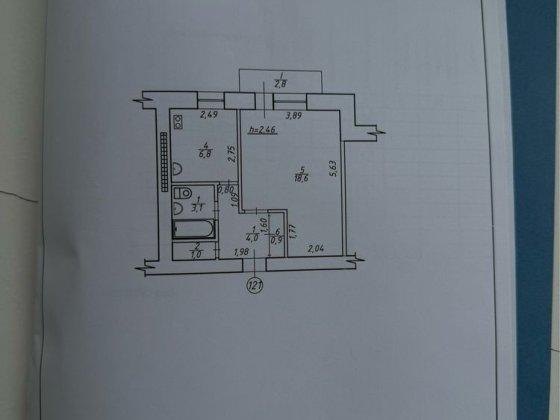 Продаж однокімнатної квартири Курський мкрн Сумы