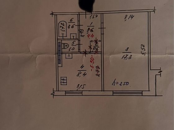 Алмазний квартира покращенного плануванння Полтава