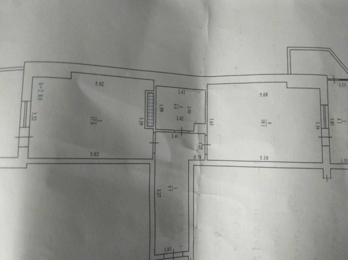 1-кім. в найтеплішому будинку центрі, дві лоджії, балкон. ЦІНА!К- 7771 - фото 1