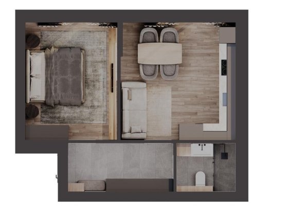 Продам 1 к.кв. 45 м2 в новобудові Черновцы