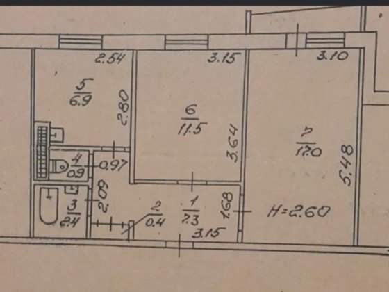 Двокімнатна бюджетна квартира на м- ні Північний (!) Ровно