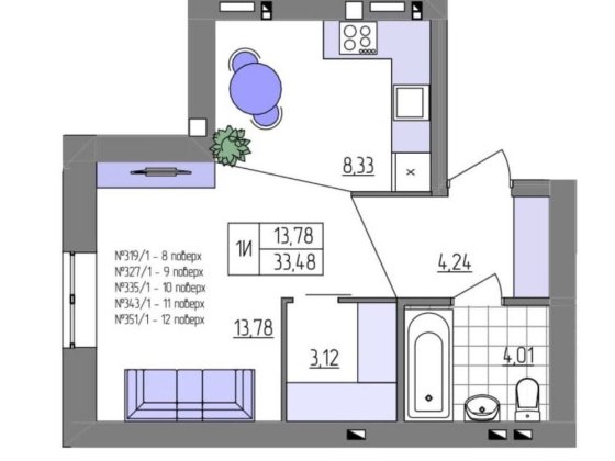 Смарт квартира від власників в зданому будинку Синергія Light Рівне