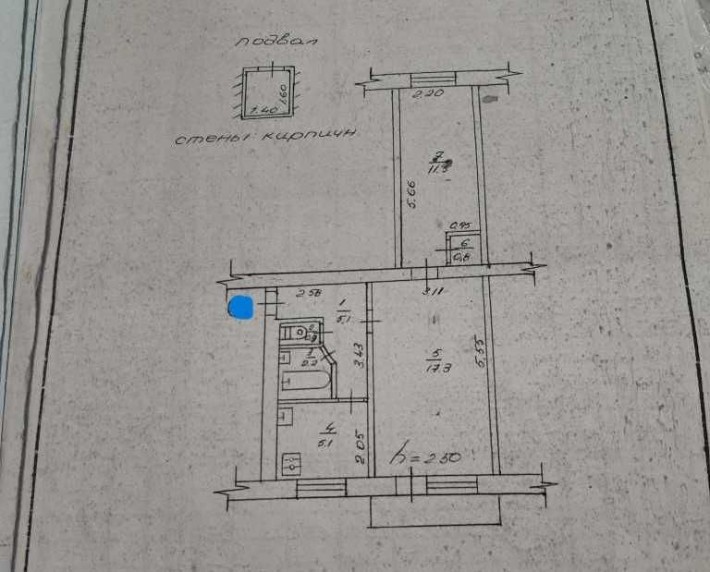 Продаж 2-к квартири/1-ша Лінія/Зупинка/по Кільцю/ - фото 1